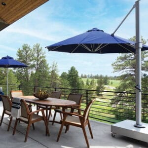 Aurora and Eclipse Wheeled Freestanding Parasol Base