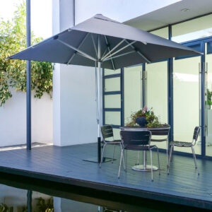 3m Square Cafe Series – Aluminium Parasol