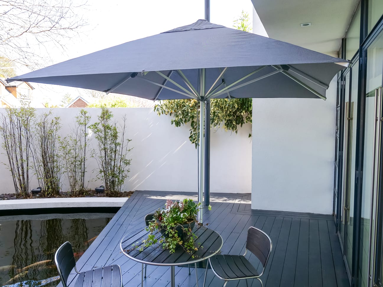 3m Square Cafe Series – Aluminium Parasol