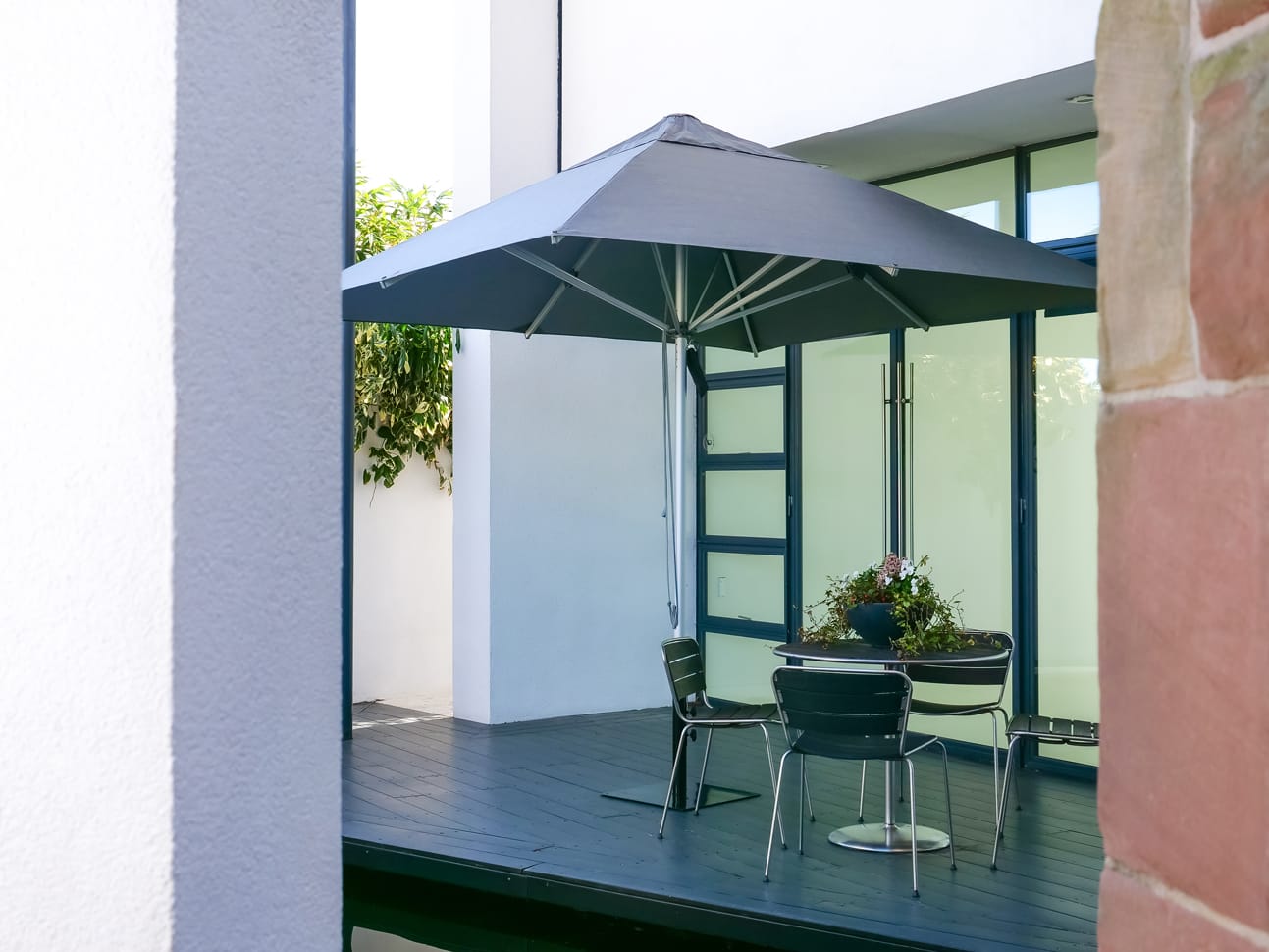 3m Square Cafe Series – Aluminium Parasol