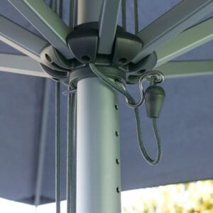 3m Square Cafe Series – Aluminium Parasol