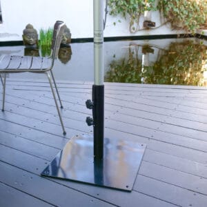 3m Square Cafe Series – Aluminium Parasol