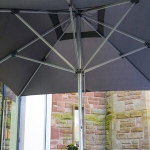 3m Square Cafe Series – Aluminium Parasol