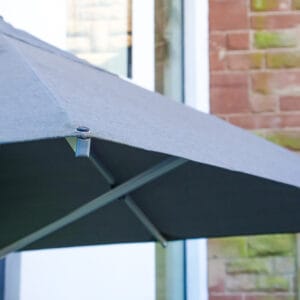 3m Square Cafe Series – Aluminium Parasol
