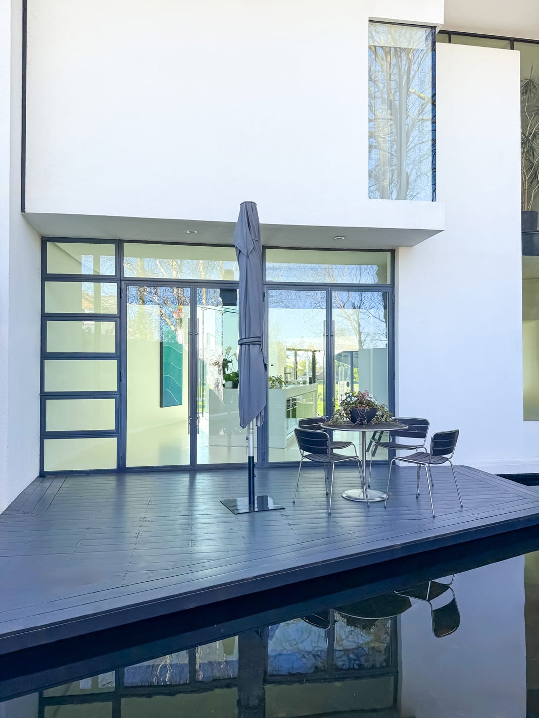 3m Square Cafe Series – Aluminium Parasol