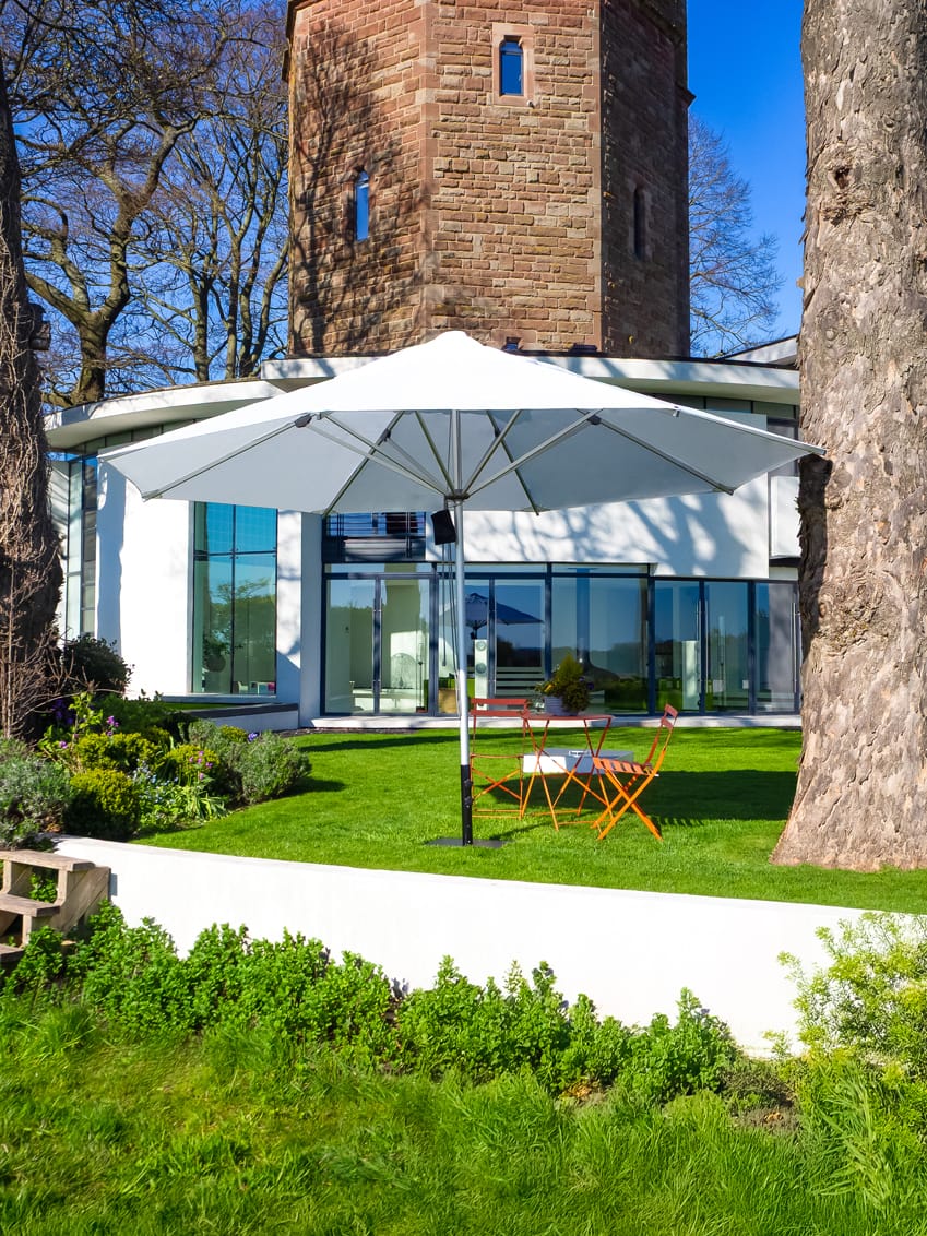 4.2m Octagonal Cafe Series – Aluminium Parasol