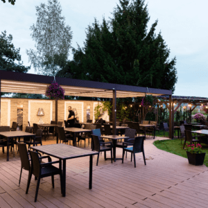 7m x 4m Cubic Retractable Roof Pergola