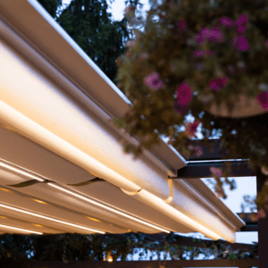 7m x 4m Cubic Retractable Roof Pergola