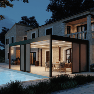 7m x 4m Cubic Retractable Roof Pergola