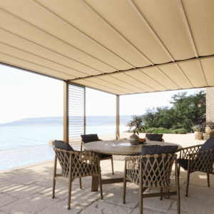 7m x 4m Cubic Retractable Roof Pergola