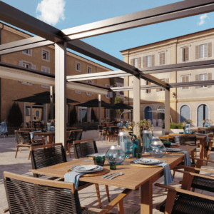 7m x 6m Cubic Retractable Roof Pergola
