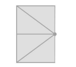 3.5m x 2.3m Rectangular Centre Post Parasol - Nova