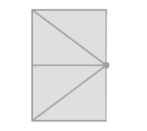 3.5m x 2.3m Rectangular Centre Post Parasol - Nova