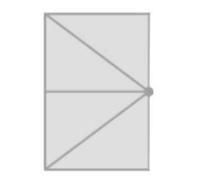 3.5m x 2.3m Rectangular Centre Post Parasol - Nova