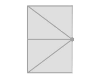 3.5m x 2.3m Rectangular Centre Post Parasol - Nova
