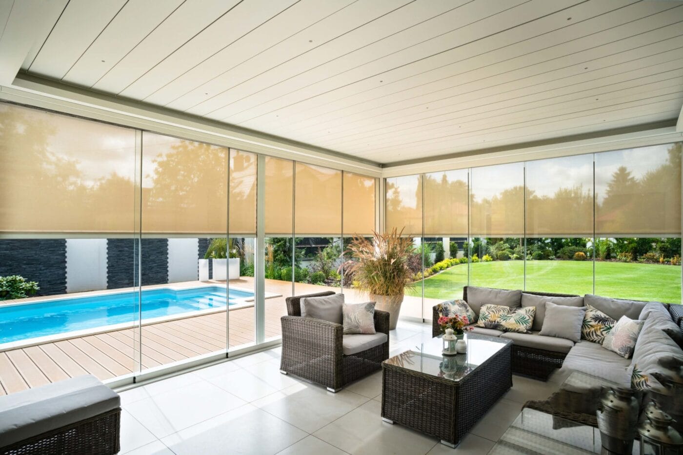 4m x 3m Rectangular Free Standing Technic Pergola