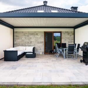 4m x 3m Rectangular Free Standing Technic Pergola