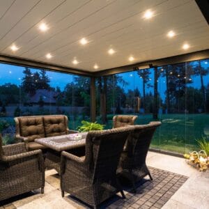 4m x 4m Square Free Standing Technic Pergola