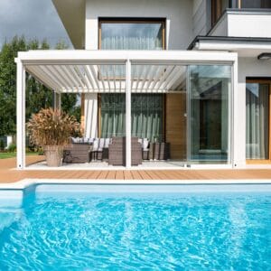 4m x 3m Rectangular Free Standing Technic Pergola