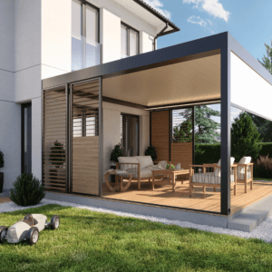 4m x 4m Square Free Standing Technic Pergola