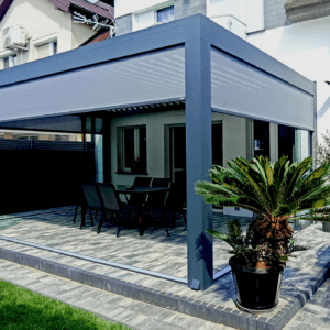 4m x 4m Square Free Standing Technic Pergola