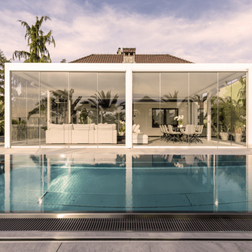 6m x 6m Square Free Standing Technic Pergola