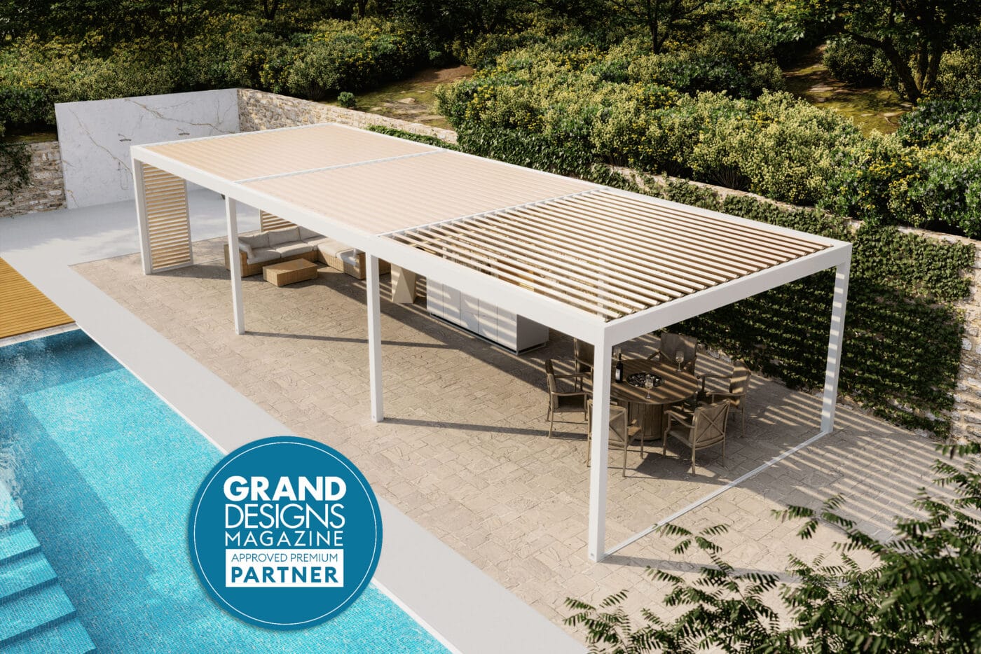 Technic-7m-x-7m-3-v2 7m x 7m Square Free Standing Technic Pergola