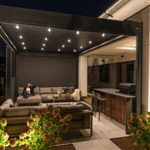 4m x 3m Rectangular Free Standing Technic Pergola
