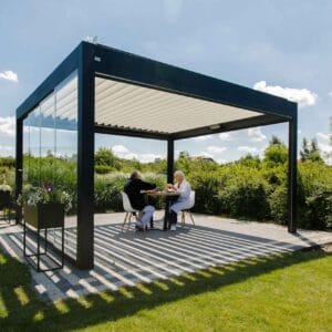 4m x 4m Square Free Standing Technic Pergola