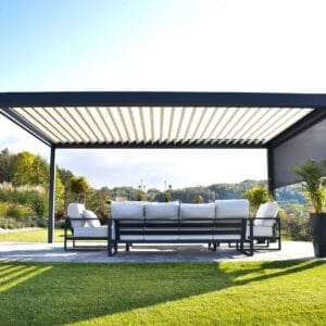 4m x 3m Rectangular Free Standing Technic Pergola