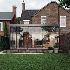 4m x 3m Rectangular Free Standing Technic Pergola