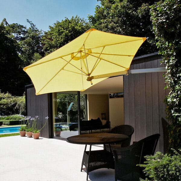 2.7m Round Wall Mounted Parasol