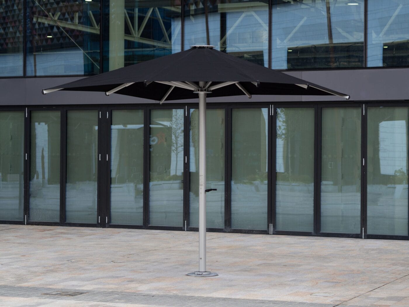 3.5m x 2.3m Rectangular Centre Post Parasol - Nova