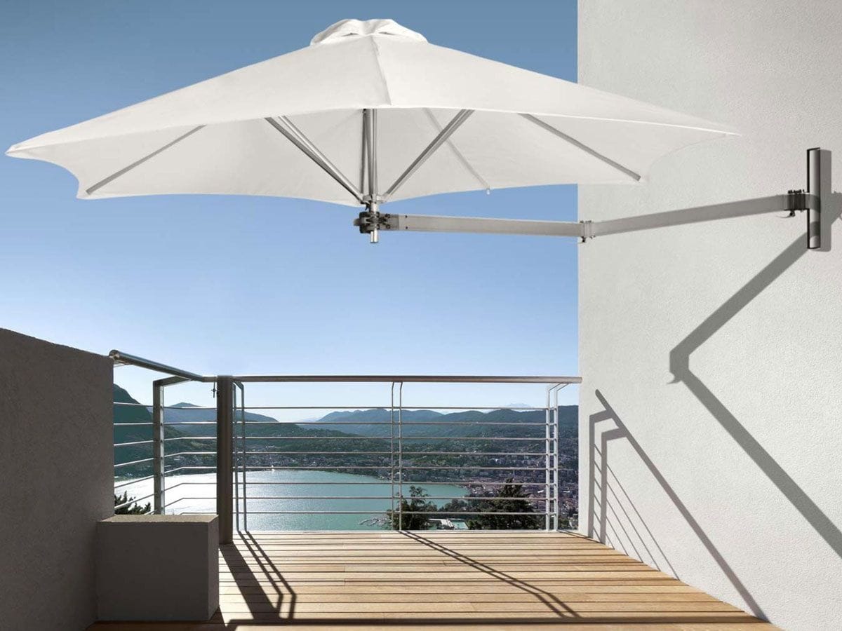 1.9m Square Wall Mounted Parasol