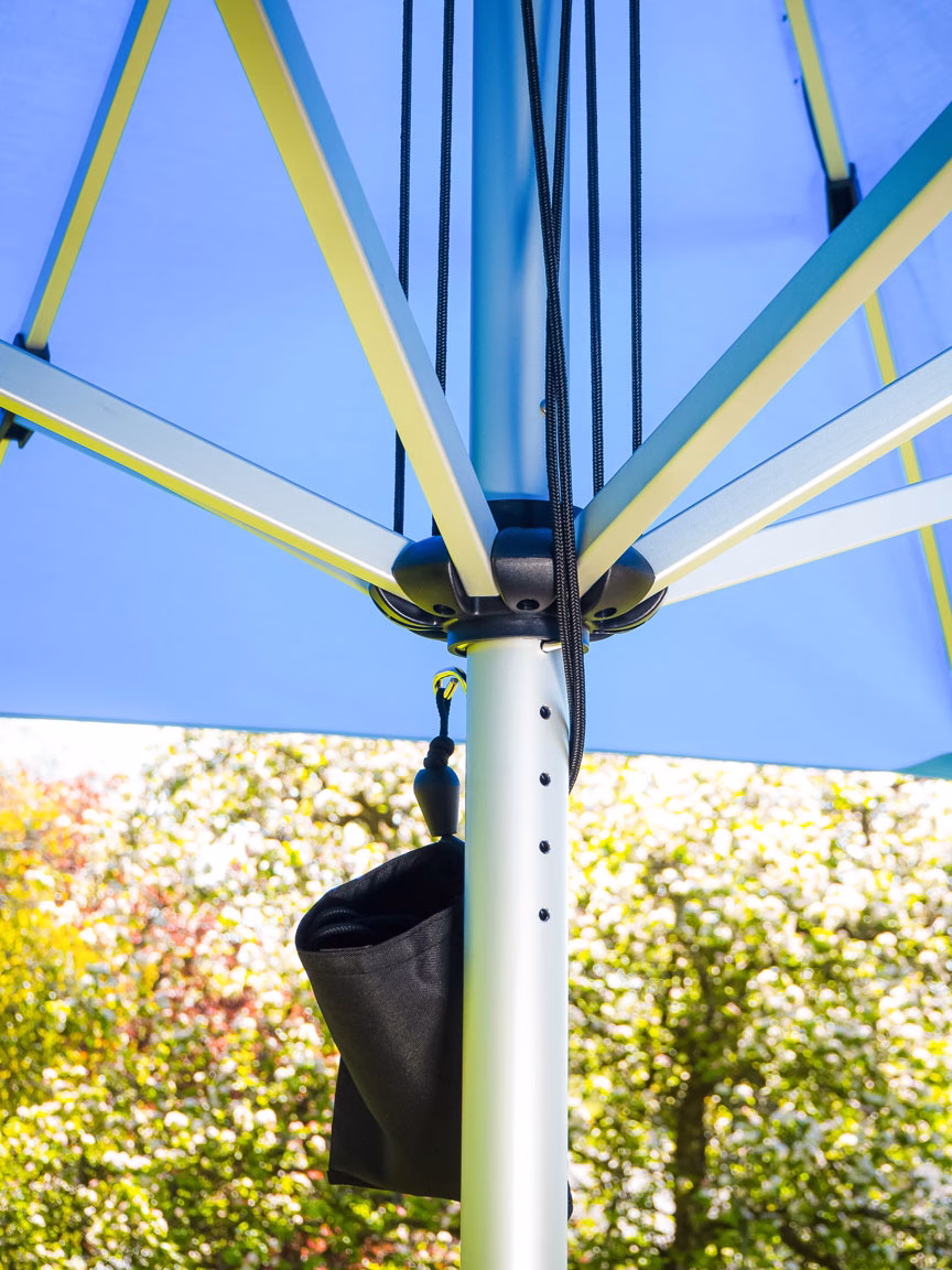 3m Square Cafe Series – Aluminium Parasol