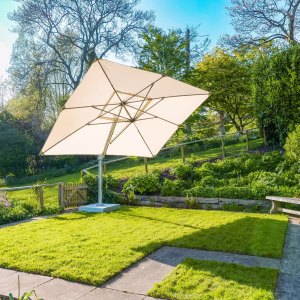 4m x 3m Rectangular Cantilever Parasol - Eclipse