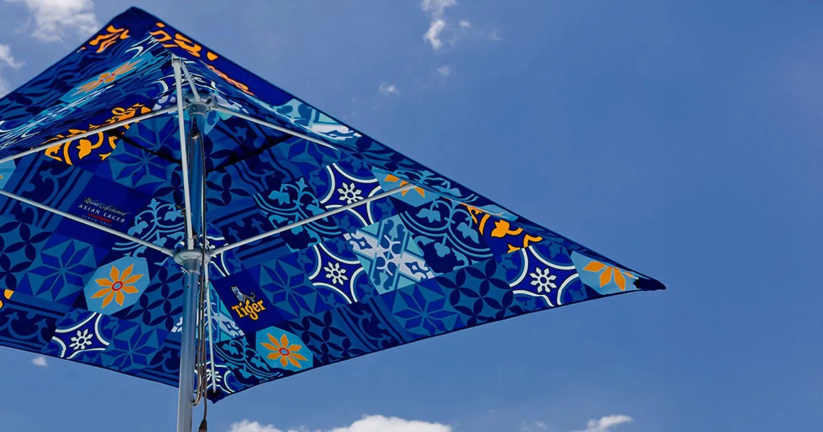 Why Branded Parasols Are One of the Most Effective Outdoor Advertising Tools